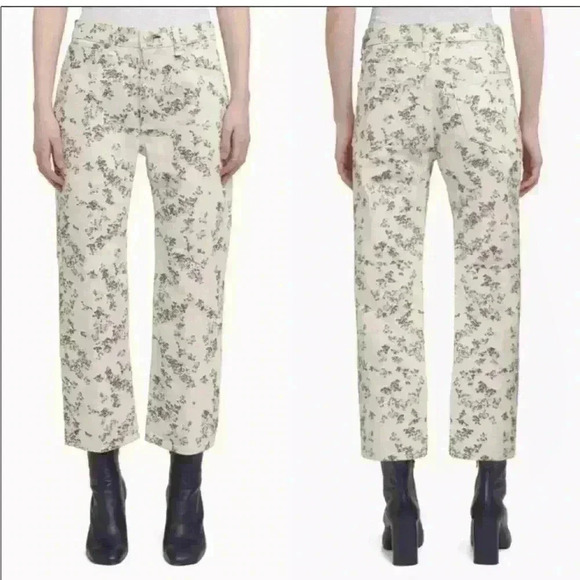 rag & bone Denim - NWT Rag & Bone Floral “Boyfriend” Jeans, Size 27, Ankle Length